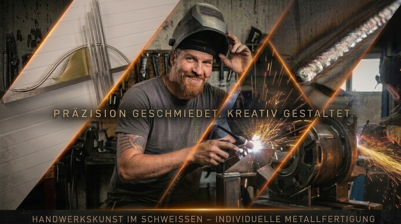 EinzigART — Präzision geschmiedet, kreativ gestaltet: Handwerkskunst im Schweißen, individuelle Metallfertigung